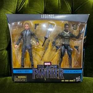 Marvel Black Panther Legends Everett Ross & Erik Killmonger 2-Pack